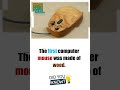 First mouse made of wood  tech facts satya kasaudhan shorts