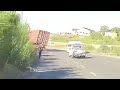 Truck Driver Nearly Loses Control on High-Speed Curve in KZN, South Africa | Dashcam Footage