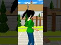 😓Gadis itu berteriak kepada mumma, selamatkan dia🥲#sakuraschoolsimulator#shortvideo#trandingvideo#
