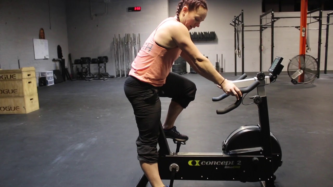 Correct Set Up And Position For Concept2 Bike Erg Youtube
