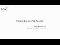 Meaningful use  patient electronic access  enki ehr nextservices