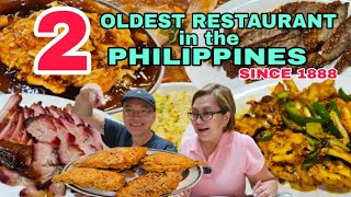 PINAKAMATAGAL NA RESTAURANT'S SA BUONG PILIPINASTikman Natin!