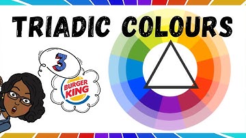 Triadic Colours | Colour Harmony | Colour Theory | Riekreate Art School