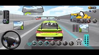 New Unique Audi vs Red Mercedes G63 Car in Highway  Race  & Speed Test Driving Class#cardriving screenshot 2