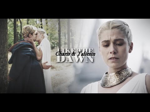 Charis and Taliesin [The Pendragon Cycle (+1x02)] || Like The Dawn