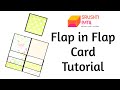 Flap in Flap Card Tutorial by Srushti Patil