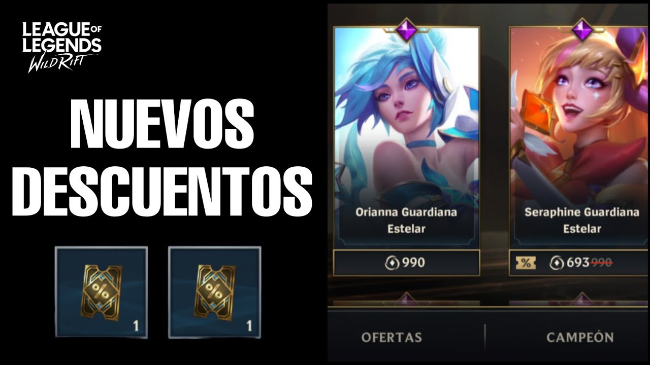 NUEVOS CUPONES DE REGALO PARA SKINS EN WILD RIFT 😱 - YouTube