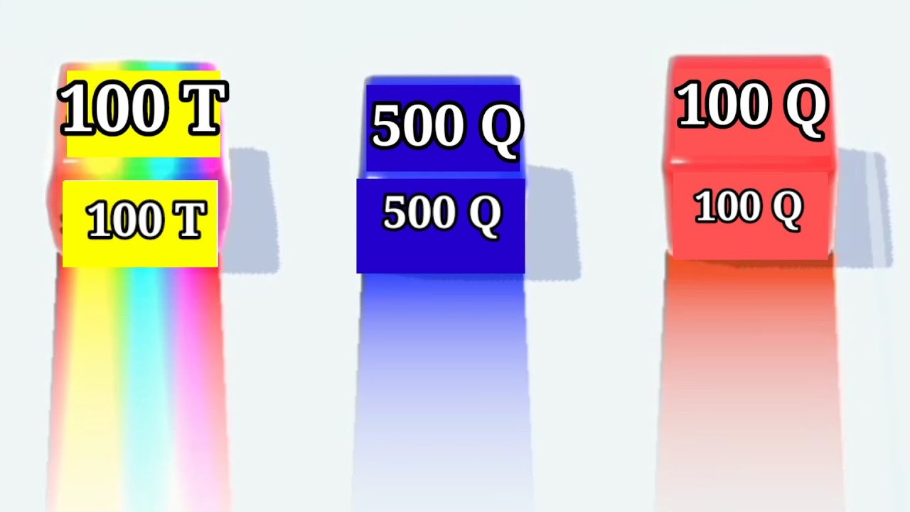 Jelly run 2048 android game All max levels16 YouTube