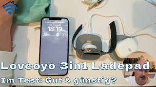 📱🔋 Lovcoyo 3in1 Magsafe Ladepad - Gut & Günstig?