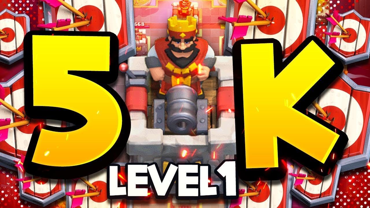Lvl 1 GETS 5,000 TROPHIES! 🏆NEW WORLD RECORD🏆