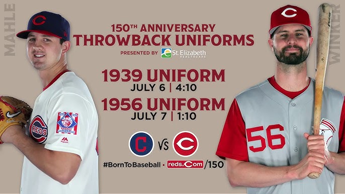 Reds 150th anniversary throwback uniforms unveiling 