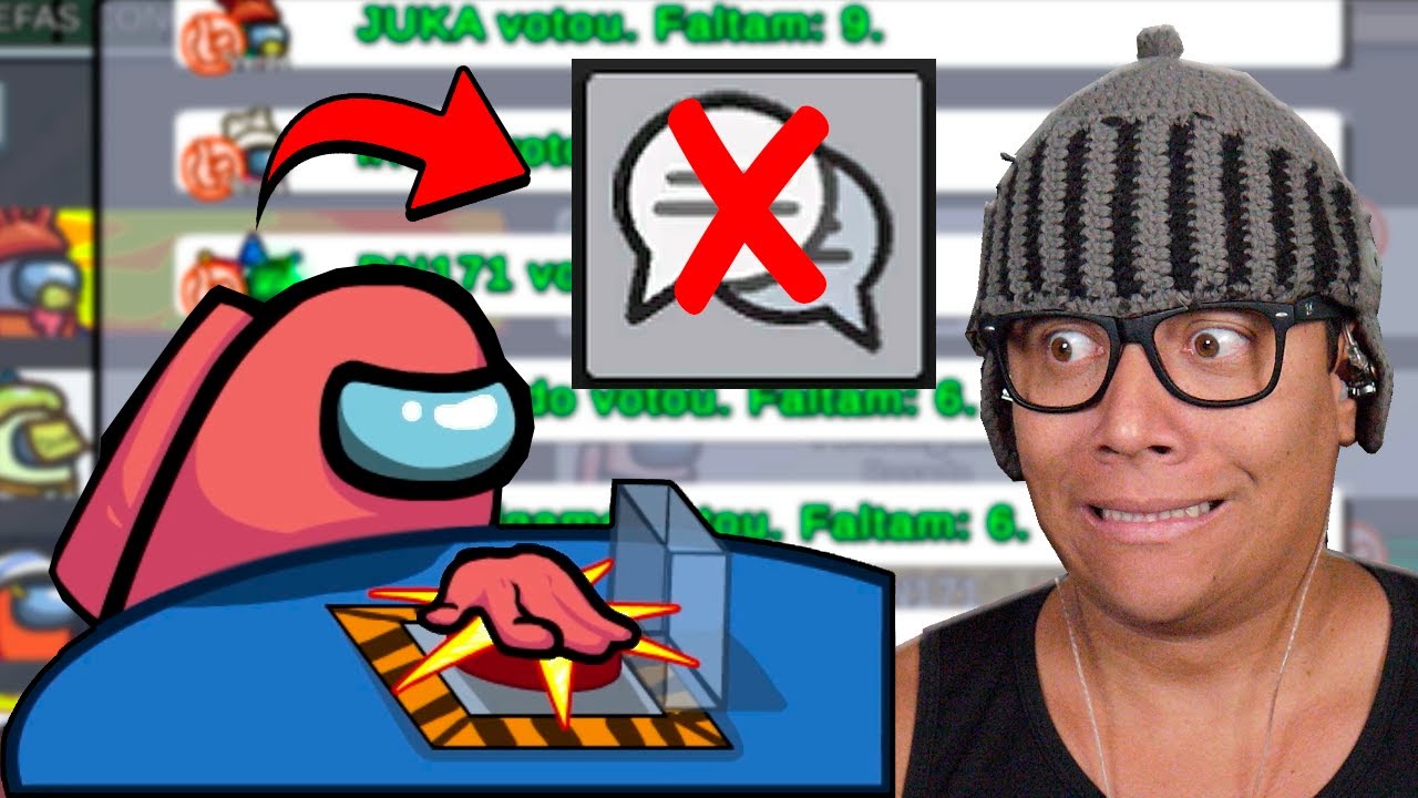 NÃO posso usar o CHAT no Among Us