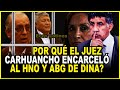 Dina rompe el silencio al ver a su hermano nicanor esposado juez carhuancho lo meti preso