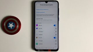 App lock on Vivo Y97 Android 8