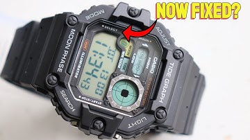 The Casio WS-1700H has a known Flaw but I got it anyway