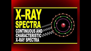 X–ray Spectra | Continuous and Characteristic X–ray Spectra | Physics4students