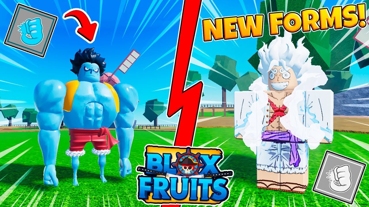 NOVAS FORMAS PARA A FRUTA DO LUFFY (* Hito Hito no Mi, Nika *) na NOVA  UPDATE DO BLOX FRUITS! TEORIA 