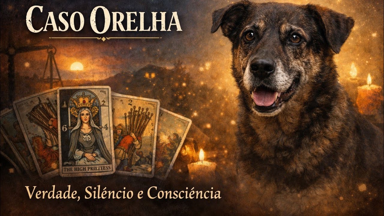 Cachorro Orelha Tarot revela as energias ocultas do caso | Verdade, silêncio e consciência