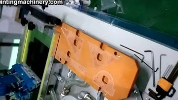 Scale ruler UV full auto screen printing machine from Lian Yi factory