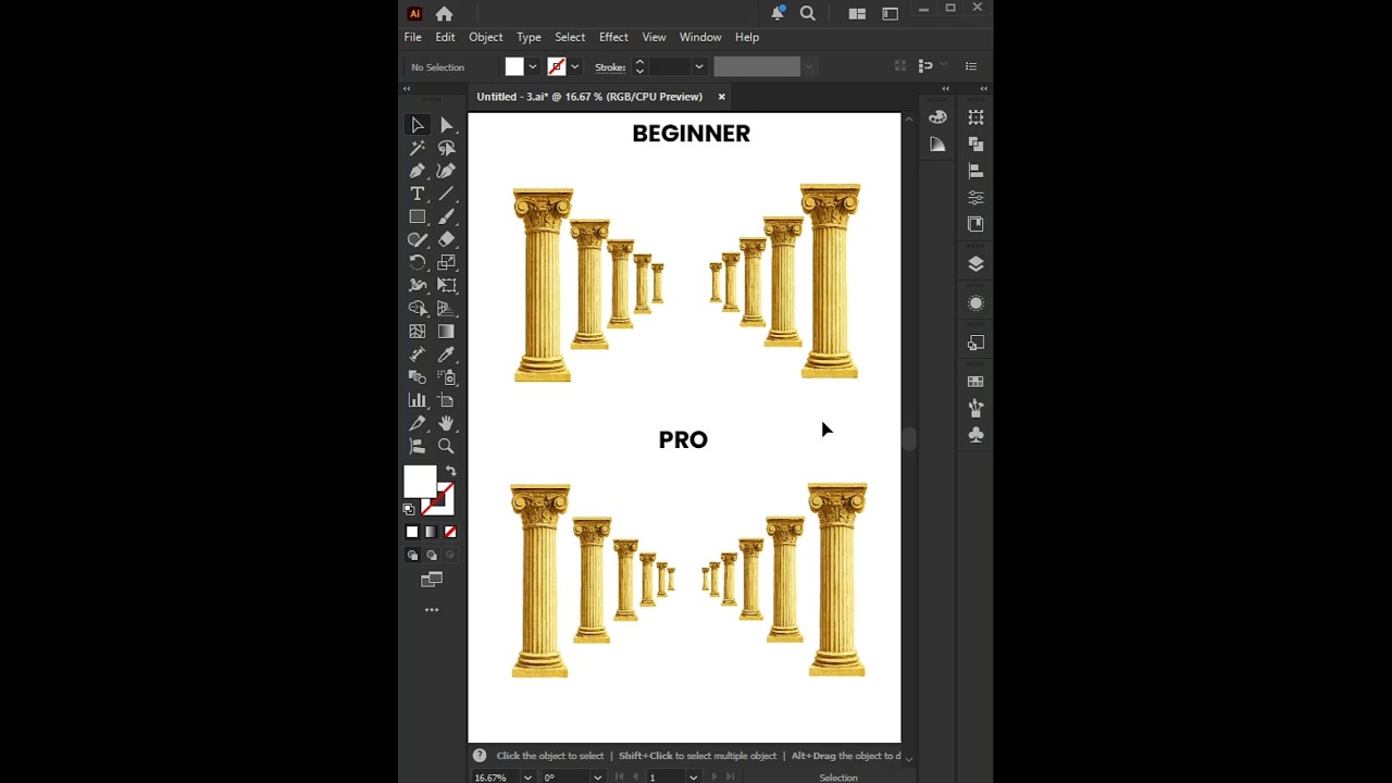 Adobe Illustrator Tips 2025 - How to Create a Tree line with Scale Tools