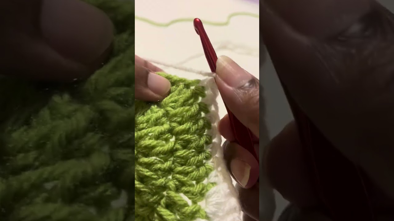 Crochet tutorial: part 2: how to turn a circle into a granny square 