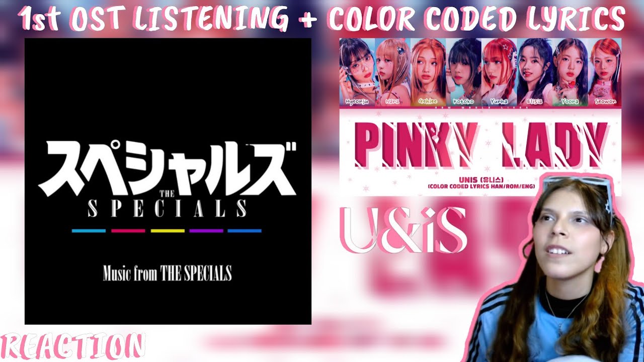 REACTION| UNIS 'Pinky Lady' Listening + Color Coded Lyrics 