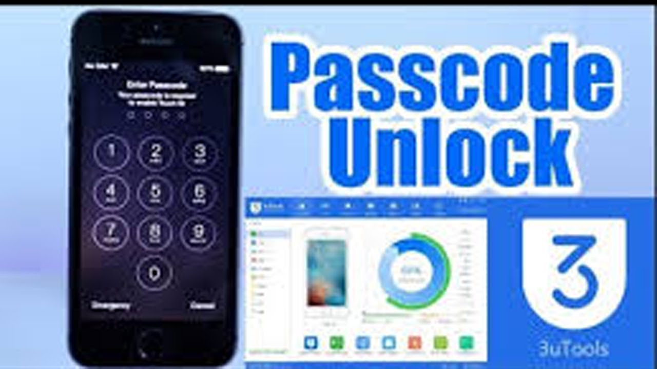 How to remove Iphone 6s Passcode from 3u tool Hindi YouTube