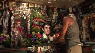 Mexican drug traffickers' shrine to Jesus Malverde