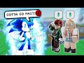 SONIC GOES ANIME MODE in ROBLOX VOICE CHAT