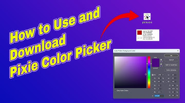 Free Download Pixie Color Picker | How to Use Pixie Color Picker