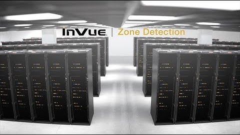 InVue Zone Detection – Visibility, detection, and security for open racks