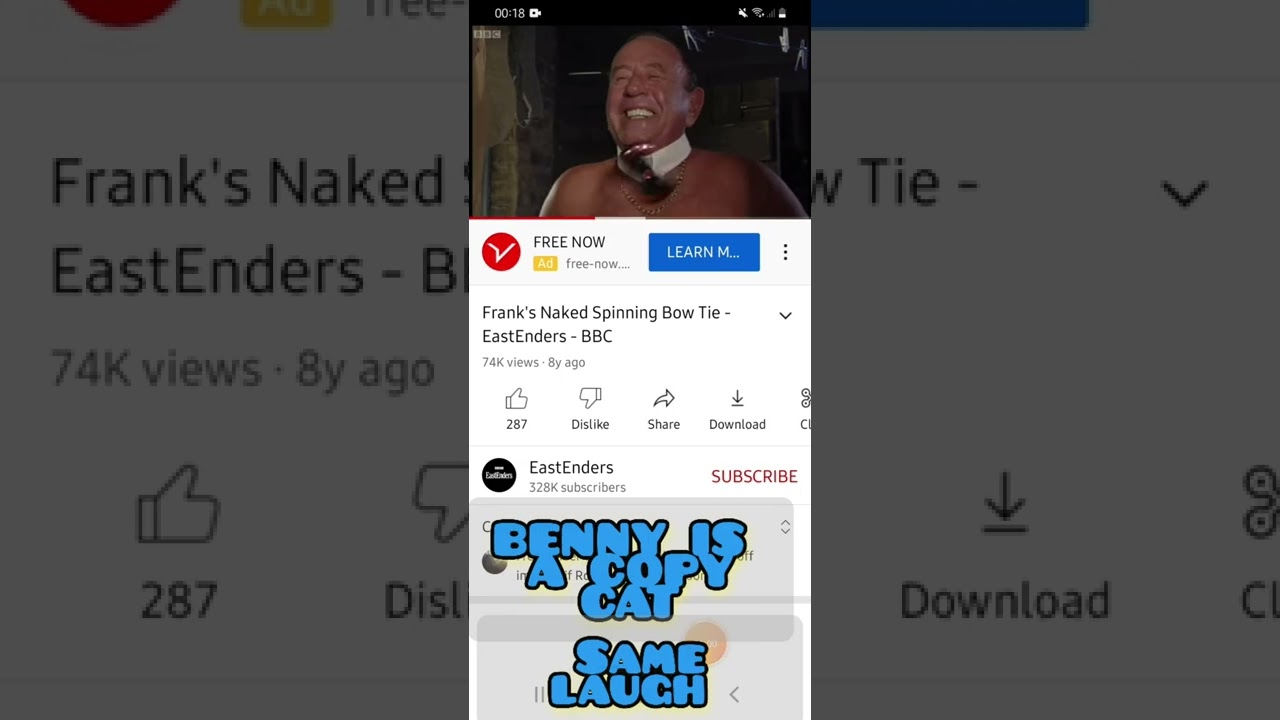 BENNY KEYZ IS A COPY CAT! STOLEN LAUGH