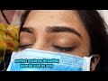 big eyebrow threading tutorial/perfect eyebrow threading/threading eyebrow/busy eyebrow threading