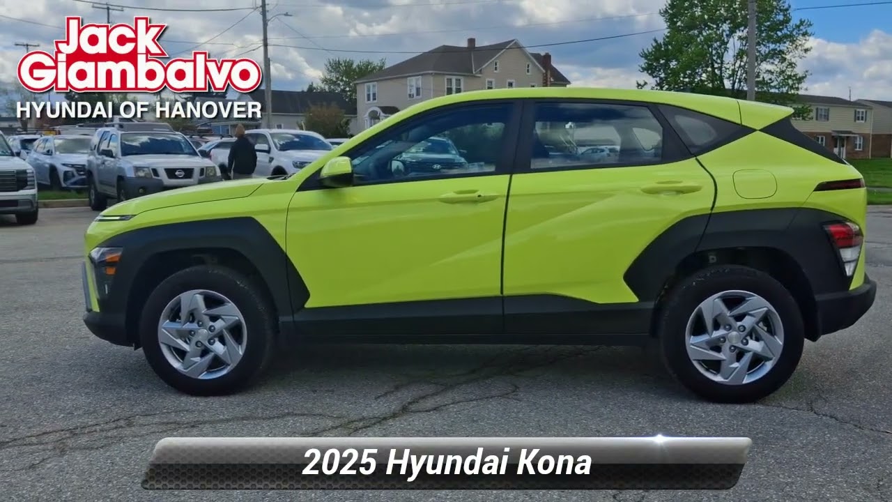 Certified 2025 Hyundai Kona SE, Hanover, PA 743297 - YouTube