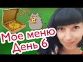 Мое меню  День 6