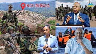 RUBAYA MU MABOKO YA #M23/ CONGO YATANGAJE KO U RWANDA ARIRWO RUFITE INSHINGANO IKOMEYE KURI #FDLR