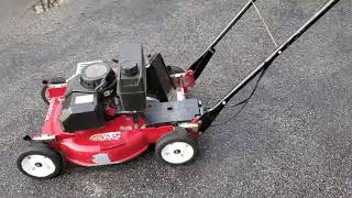 Toro Commercial Two Stroke 22035 Running