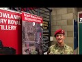 Brigadier Viv Buck visits 243 Provost Company in Livingston