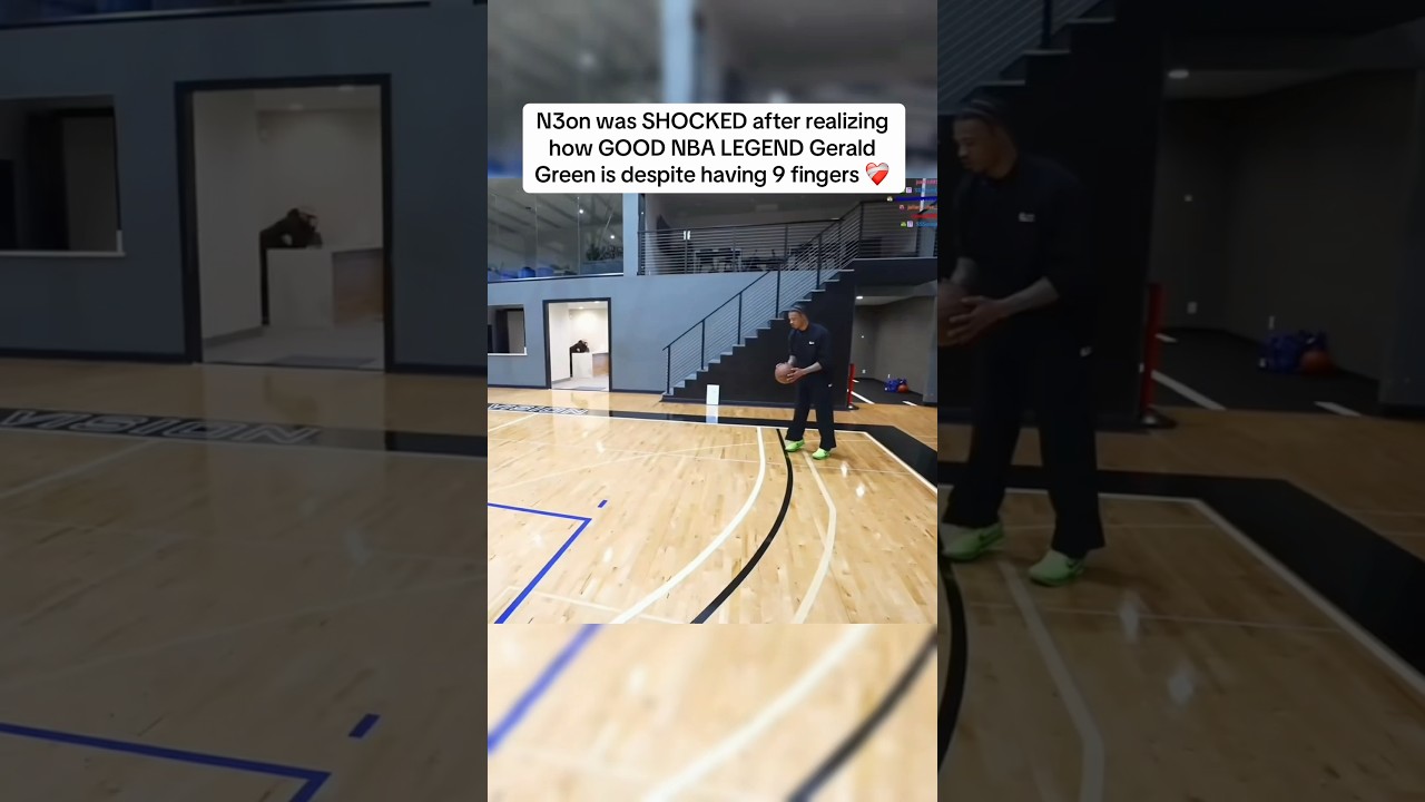 N3on SHOCKED after realizing how GOOD Gerald Green is despite having 9 fingers 