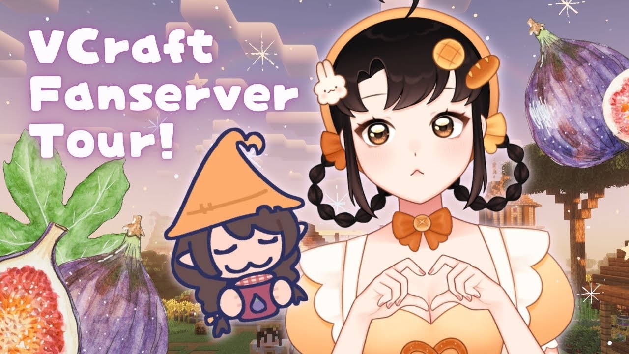 【VCRAFT FANSERVER TOUR】I heard there are figs here. Exploring 