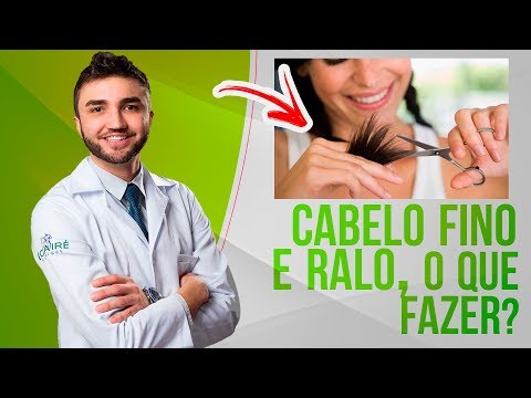 CABELO RALO E FINO, O QUE FAZER? - Dr Lucas Fustinoni - Médico - CRMPR 30155