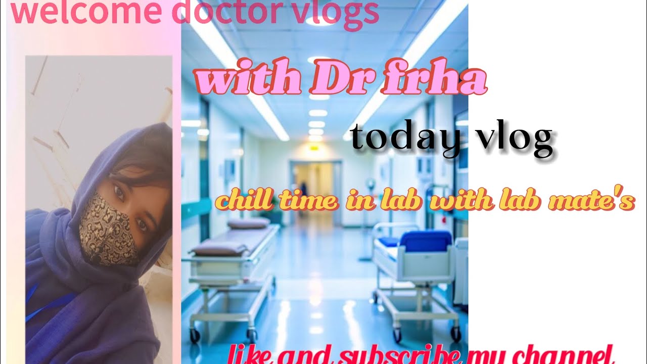 today vlog .chill time in lab with lab mate's 