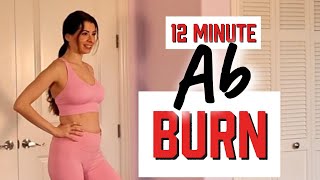 🔥12 Minute Flat Abs Workout |  Burn Belly Fat &amp; Tone Your Core I No Equipment