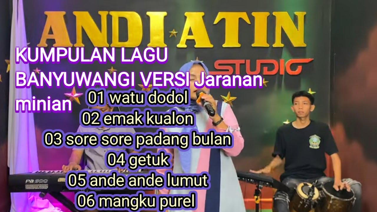 KENDANG KEMPUL BANYUWANGI  VERSI GANDRUNG JAIPONG ANDI ATIN karmini