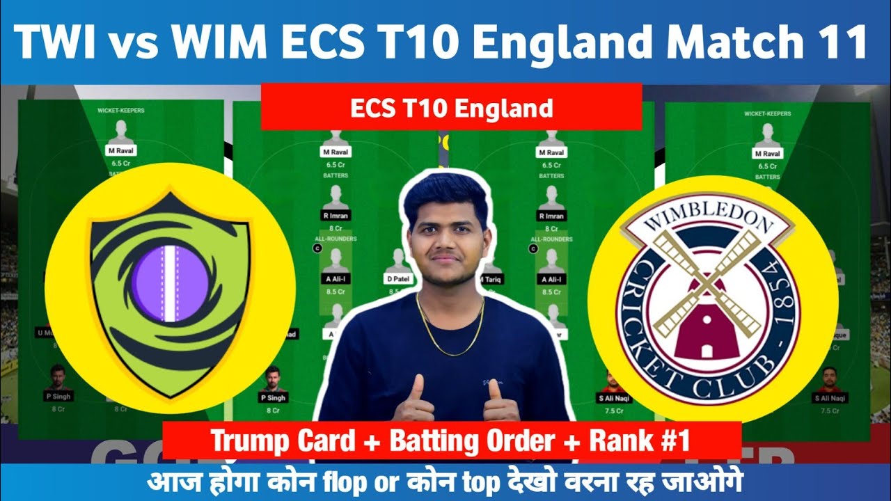 TWI vs TW || TWI vs TW Prediction || TWI VS TW 2ND ECS ENGLAND T10