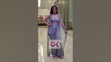 Divyansha Kaushik Stunning Looks At Takkar Movie Pre Release Event | #shorts | OKTV Entertainment