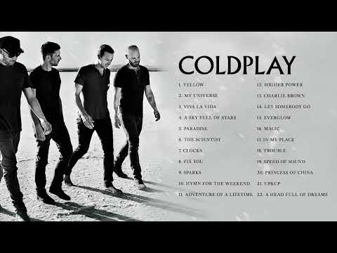 Coldplay Top Songs 2023 Playlist | Coldplay Greatest Hits Album | Yellow, Hymn For The Weekend