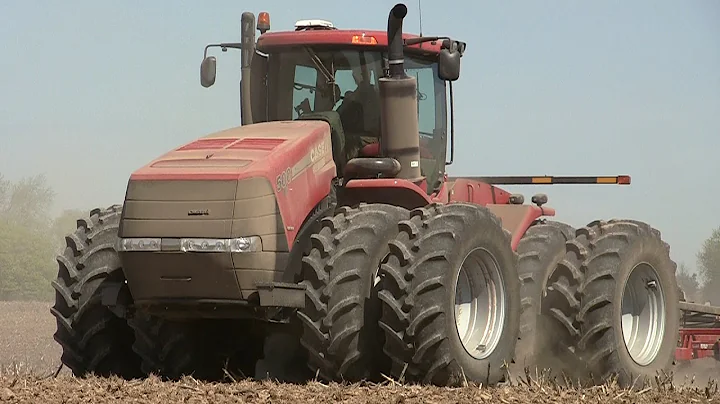 Case Steiger 500 HD Tractor, Near Virgil, Illinois...