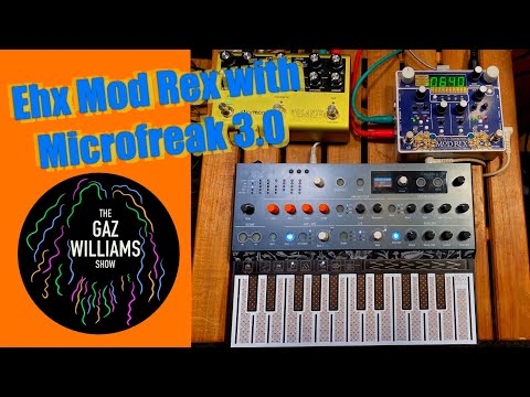 The Gaz Williams Show - EHX Mod Rex plus Microfreak 3.0 - YouTube