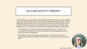 University of Victoria MSW Statement of Intent Tips